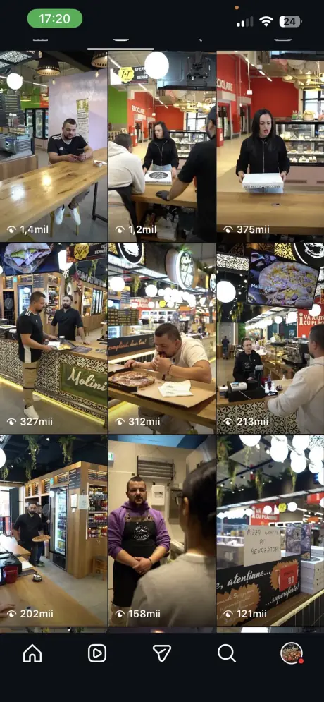 Instagram — 9 clipuri, peste 4 milioane de vizualizări