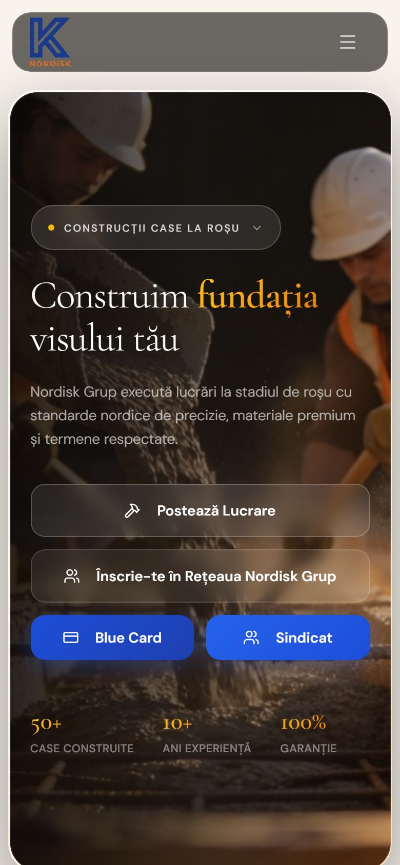Nordisk Grup pe telefon